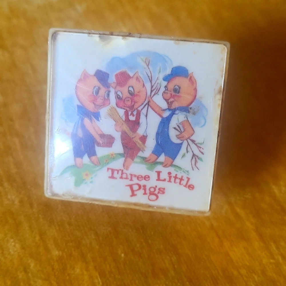 Three Little Pigs Night Light Collectible Made USA CS Inc